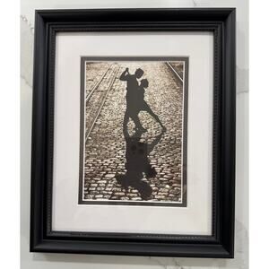 The Last Dance Street Tango by Winston Porter, Black & White Framed Art